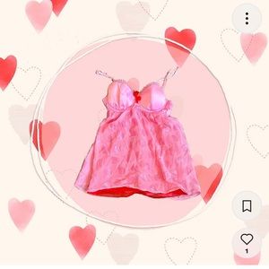 Pink polka dot lingerie! 🌸👛💖🩷